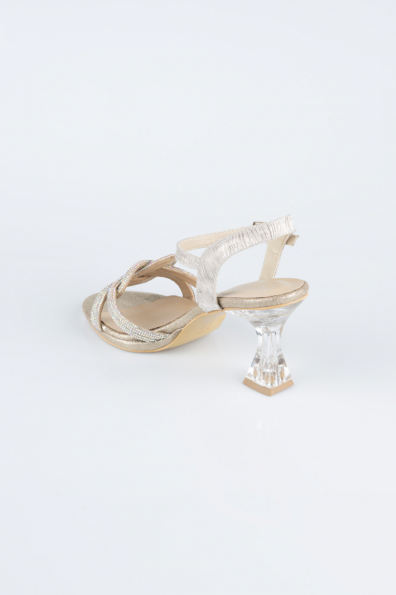 Gold Stony Evening Shoe MJ4104