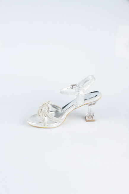 Silver Stony Evening Shoe MJ4104
