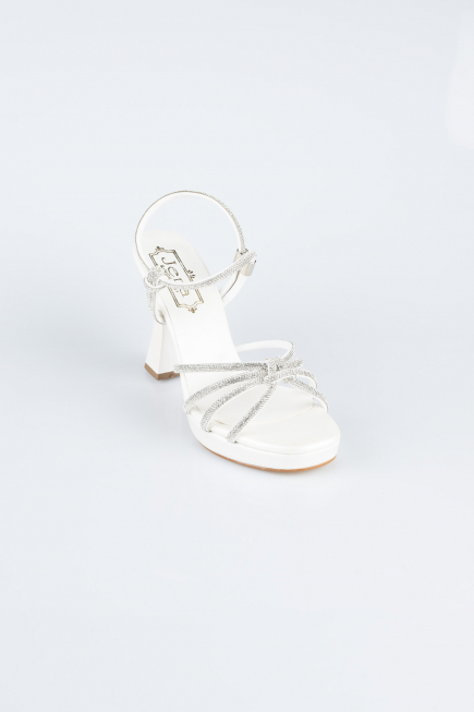 White Stony Evening Shoe MJ4105