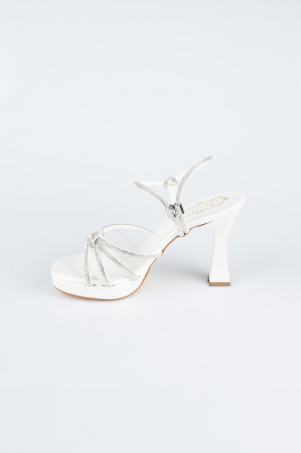 White Stony Evening Shoe MJ4105