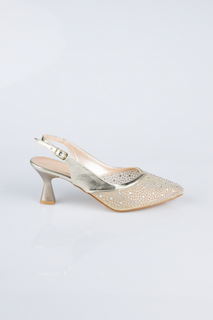 Gold Stony Evening Shoe MJ5311