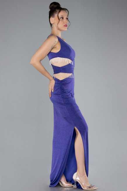 Long Purple Evening Dress ABU3702