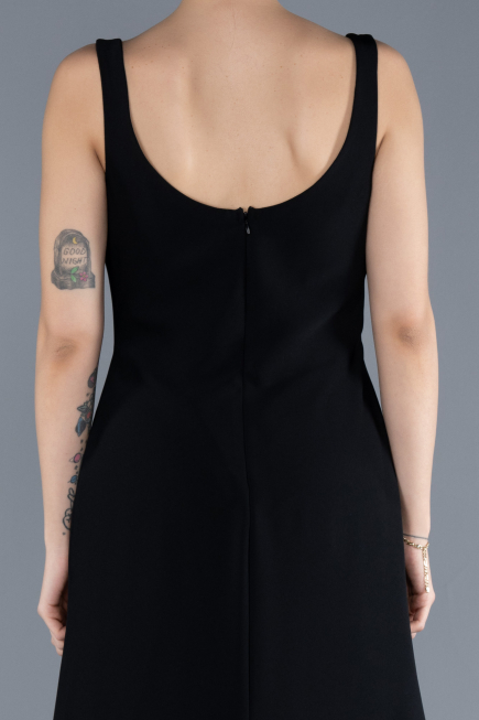 Long Black Evening Dress ABU4621