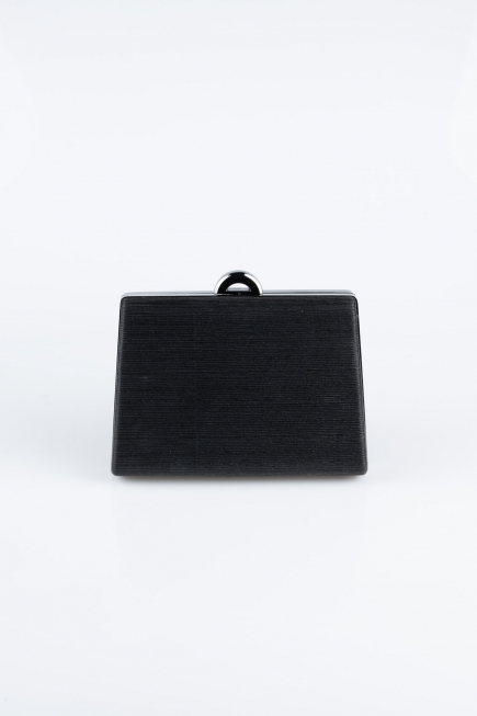 Black Laser Cut Night Bag KC715