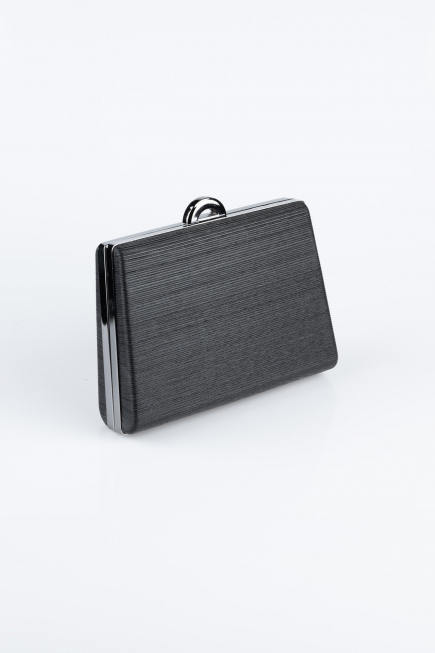 Black Laser Cut Night Bag KC715