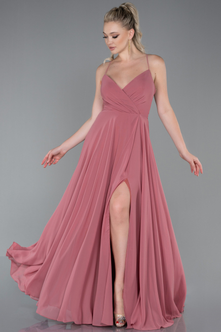 Onion Skin Long Prom Gown ABU1305