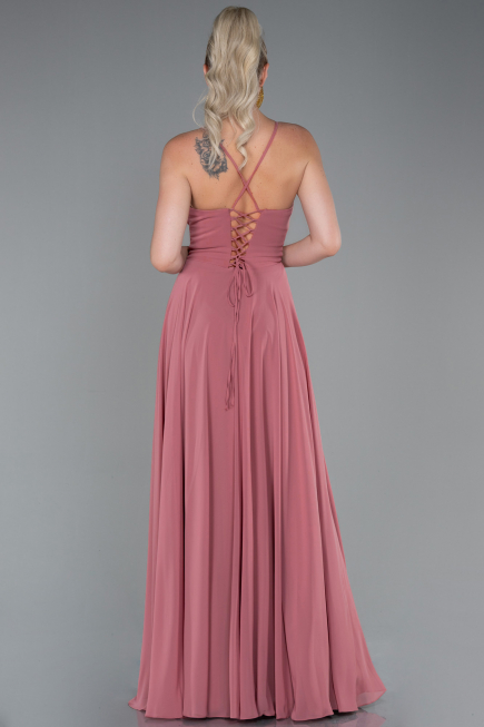 Onion Skin Long Prom Gown ABU1305