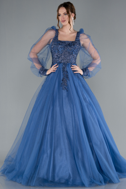 Long Indigo Haute Couture ABU2791
