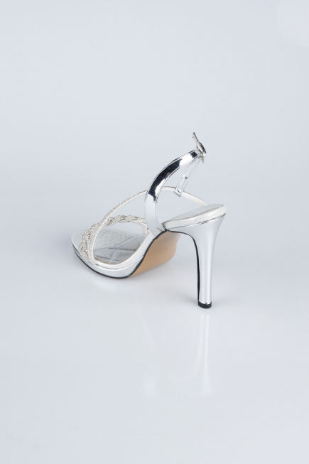 Silver Stony Evening Shoe AB1128
