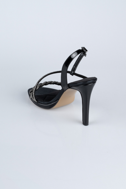 Black Stony Evening Shoe AB1128