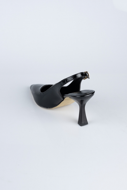 Black Patent Leather Evening Shoe ABR1130