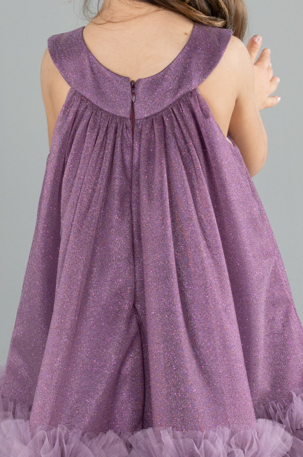 Midi Lavender Girl Dress ABK2297
