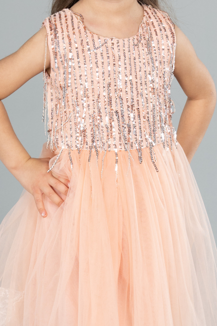 Midi Salmon Girl Dress ABK2300