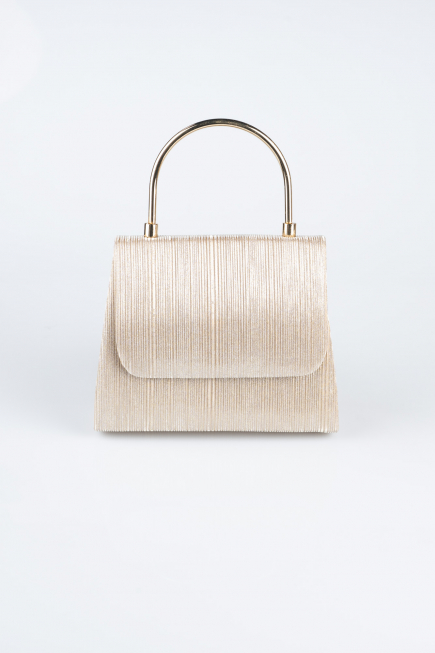 Gold Laser Cut Evening Bag SH842