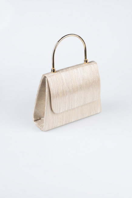 Gold Laser Cut Evening Bag SH842