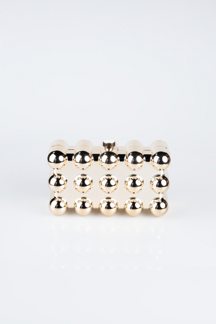 Gold Metal Evening Bag SH843