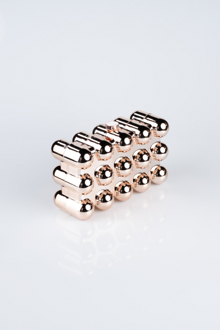 Rose Metal Evening Bag SH843