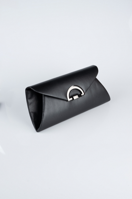 Black Leather Night Bag SH845