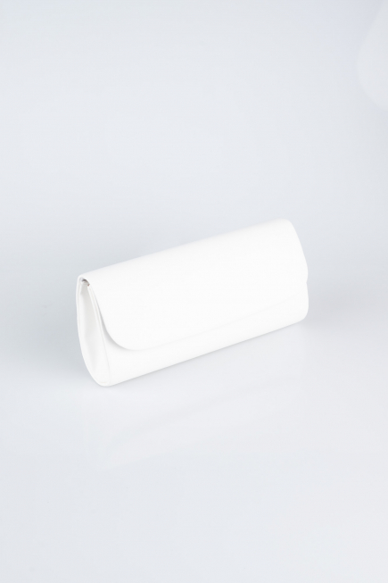 White Leather Night Bag KC202