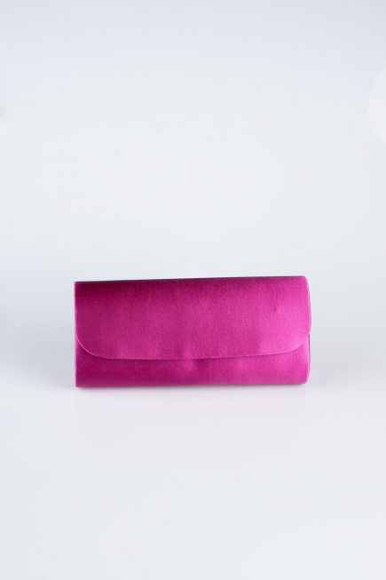 Fuchsia Satin Night Bag KC202
