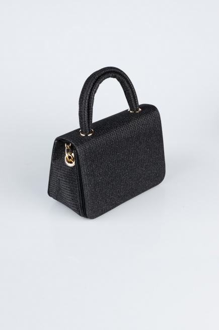 Black Silvery Night Bag KC264