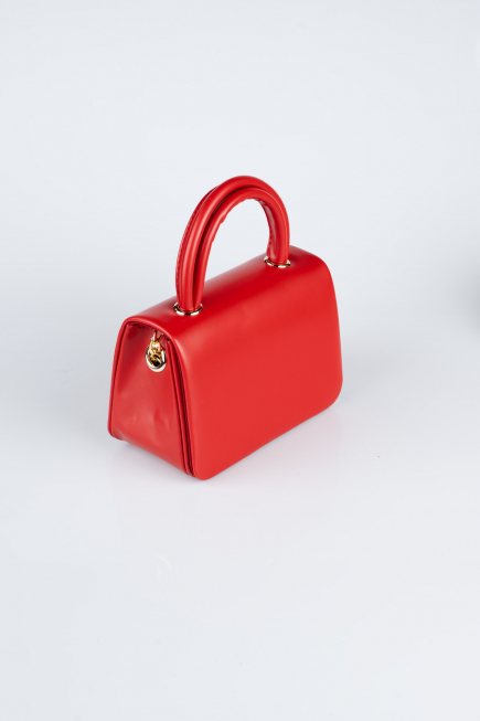 Red Leather Night Bag KC264