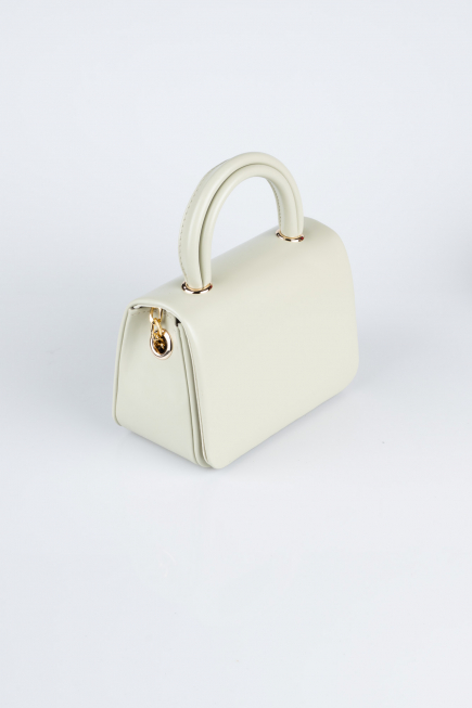 Mildew Green Leather Night Bag KC264