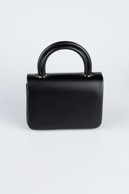 Black Leather Night Bag KC264