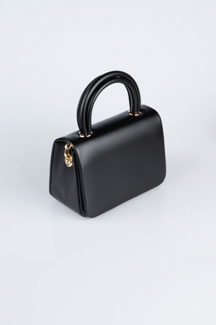 Black Leather Night Bag KC264