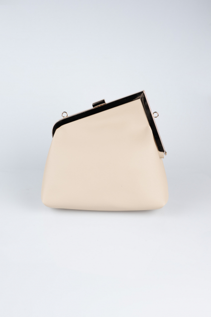 Mink Leather Evening Bag KC475