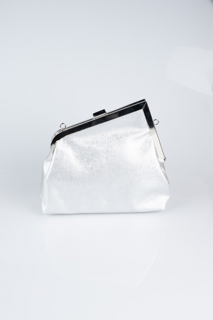 Silver Prd Evening Bag KC475