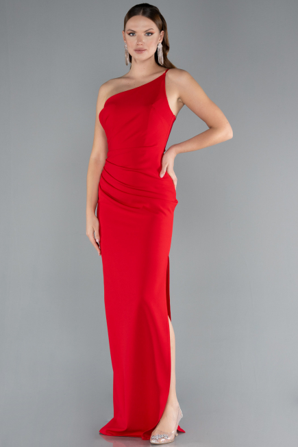 Long Red Evening Dress ABU4891