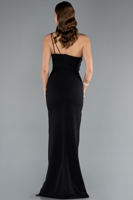 Long Black Evening Dress ABU4891