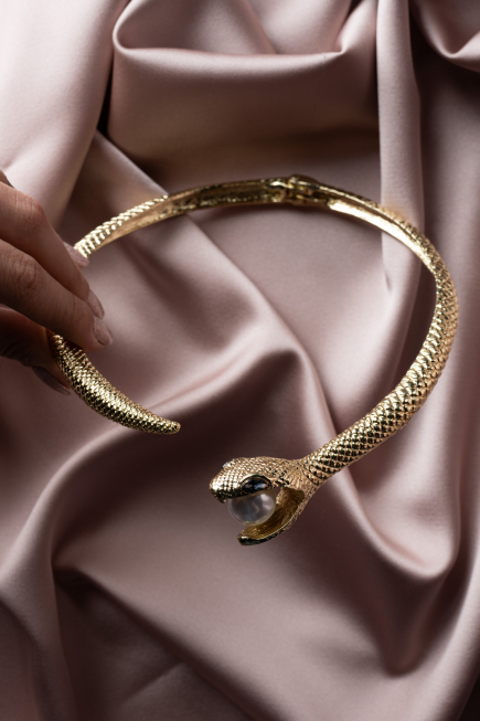 Gold Necklace BJ2701