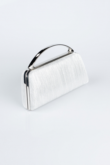 Silver Laser Cut Night Bag V349