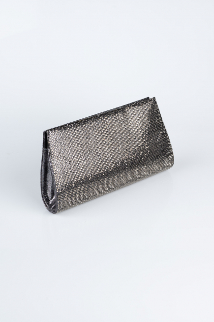 Platinum Plaster Fabric Night Bag V451