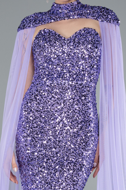 Long Lila Scaly Evening Dress ABU4910