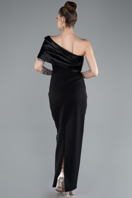 Midi Black Cocktail Dress ABK2337