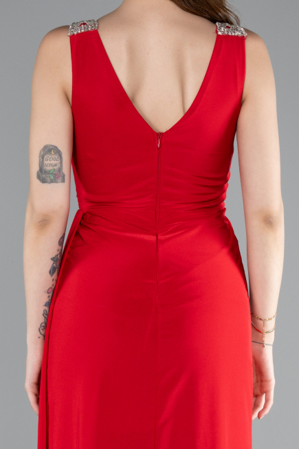 Long Red Evening Dress ABU4967