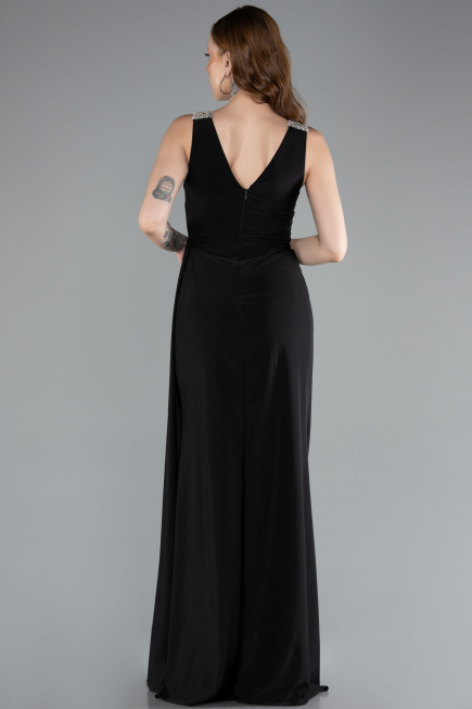 Long Black Evening Dress ABU4967
