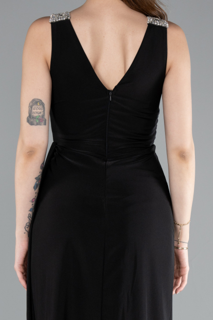 Long Black Evening Dress ABU4967