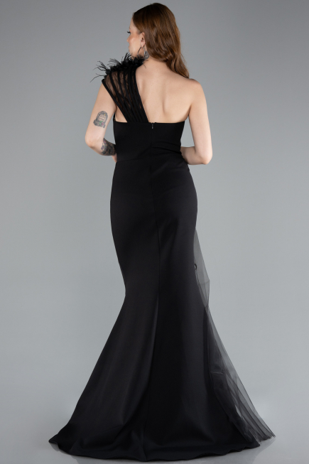 Long Black Evening Dress ABU4969