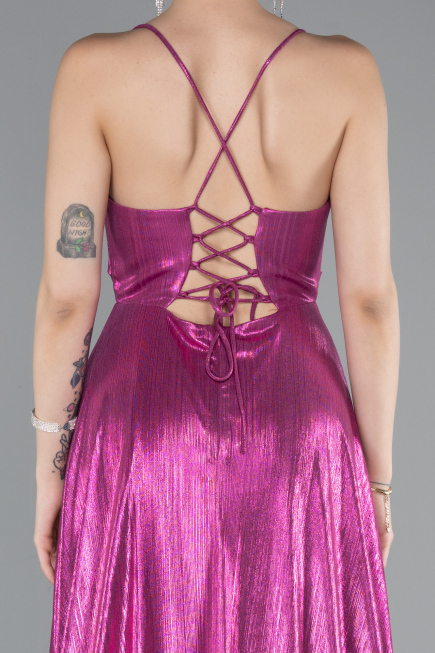 Long Fuchsia Prom Gown ABU4996