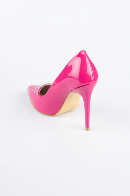 Fuchsia Patent Leather Stiletto ABR1140