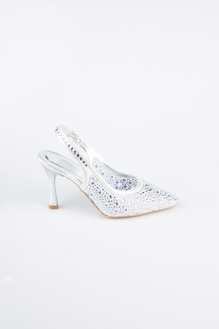 Silver Stony Stiletto MJ9002