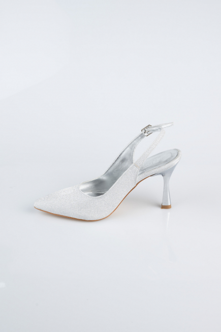 Silver Evening Shoe MJ9006