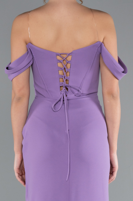 Long Lilac Evening Dress ABU5016