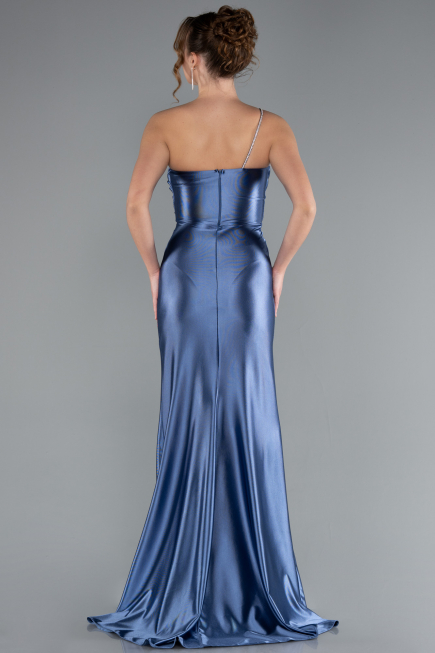 Long Indigo Prom Gown ABU5022