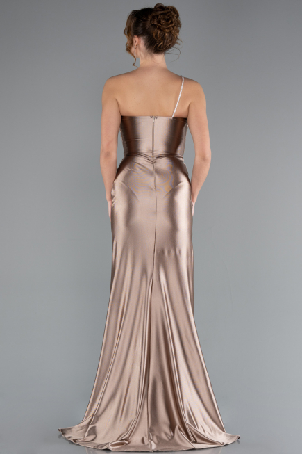 Long Mink Prom Gown ABU5022