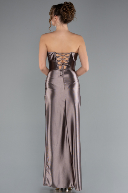 Mink Long Prom Gown ABU4944